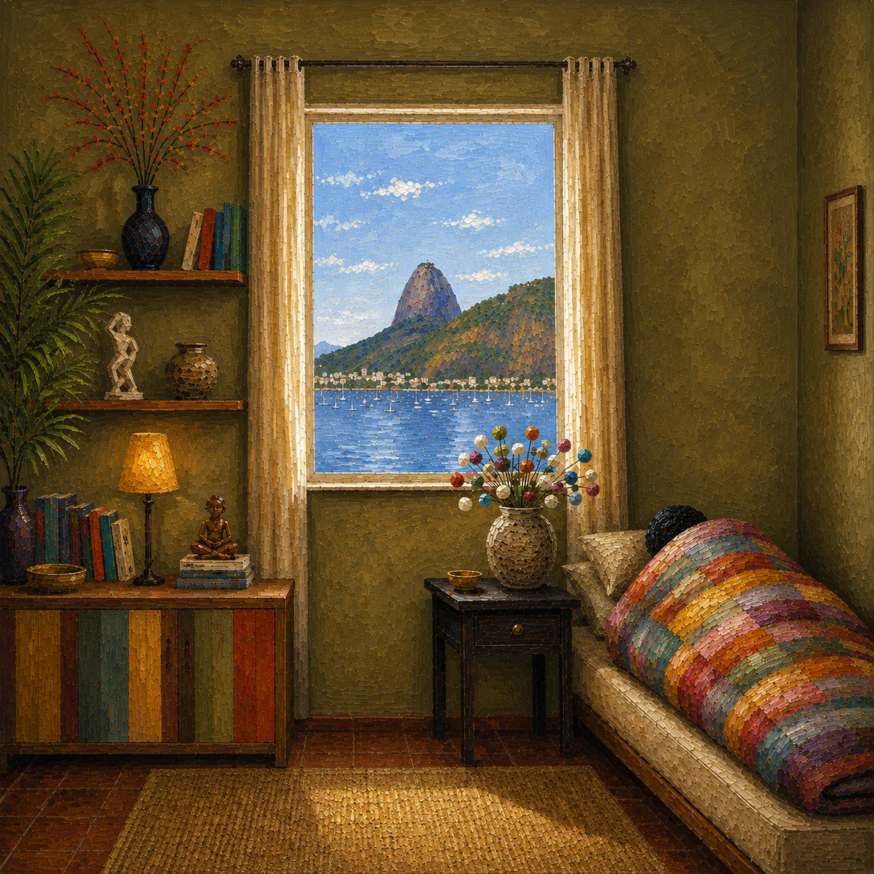 Painterly room with window from the Tinto Studio shared archive